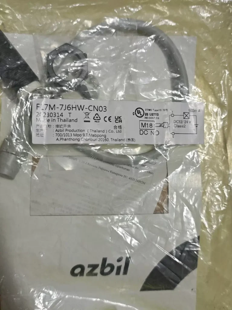 Azbil FL7M-7J6HW-CN03 Proximity Sensor thumbnail