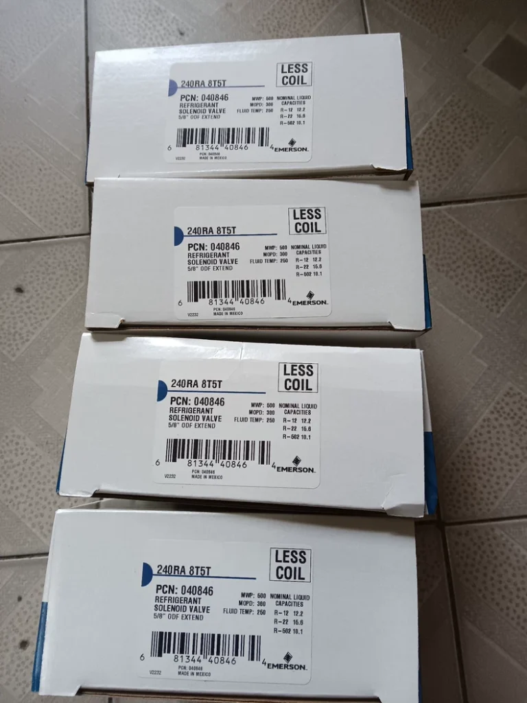 Emerson Solenoid Valve 240RA 8T5T PCN 04084