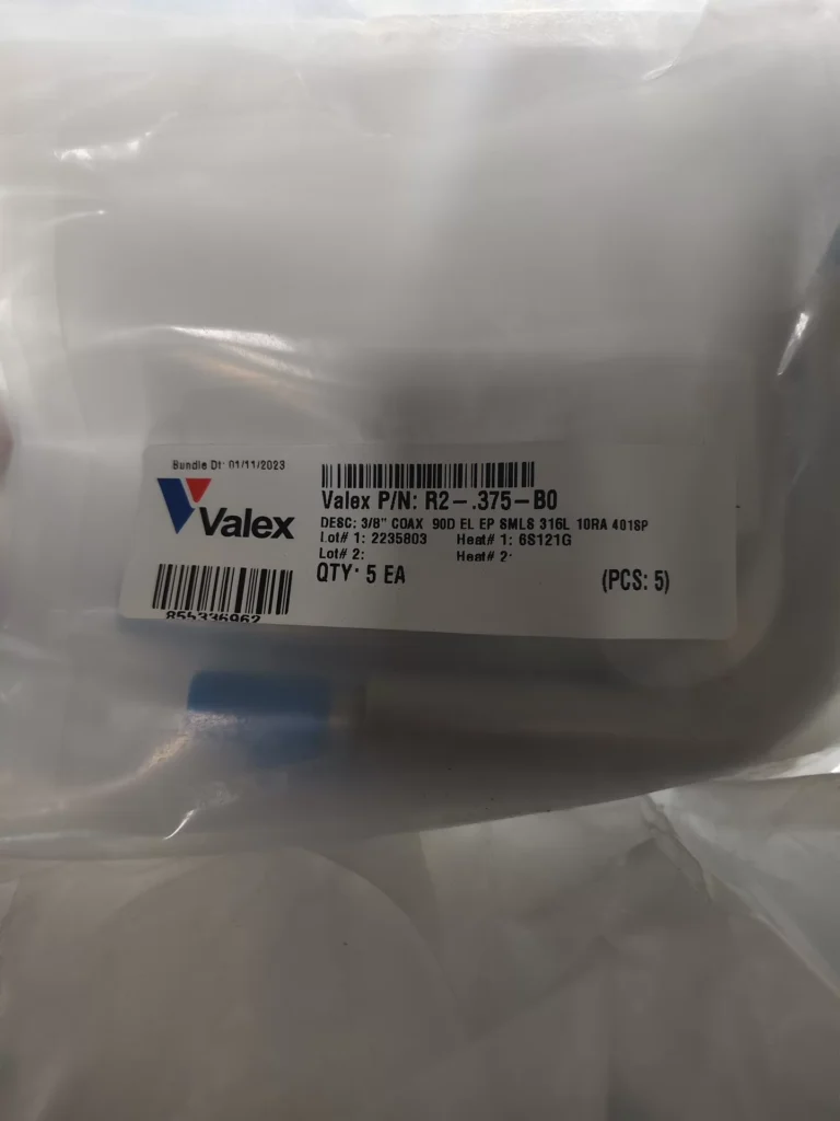 Valex R2-.375-B0 Fitting