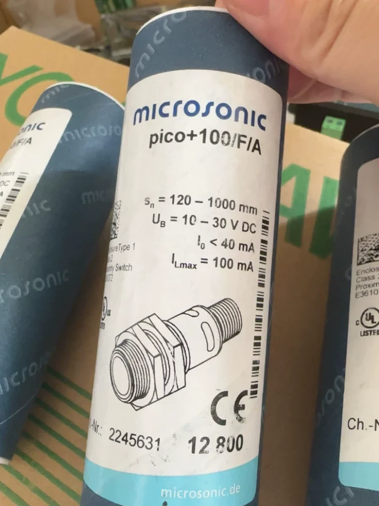 Microsonic 2245631 Ultrasonic Sensor