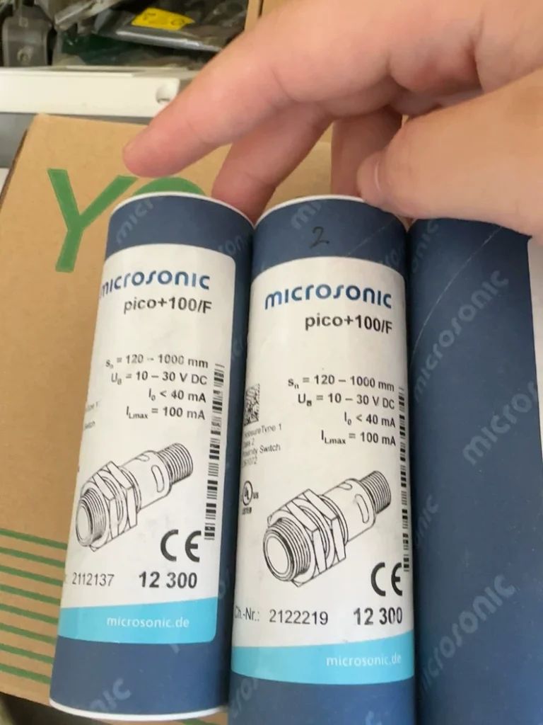 Microsonic pico+100/F Ultrasonic Sensor