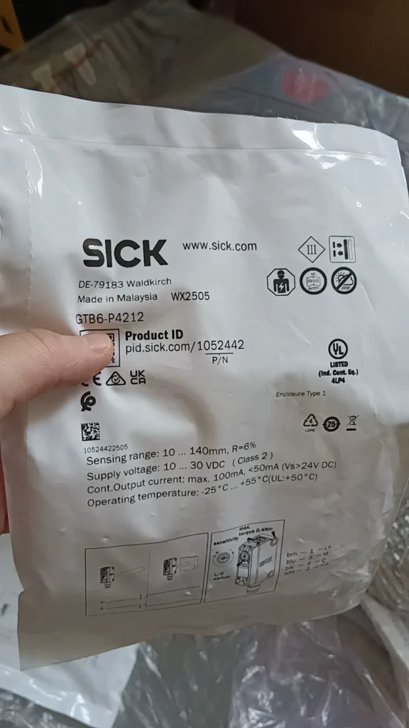 SICK GTB6-P4212 Sensor thumbnail