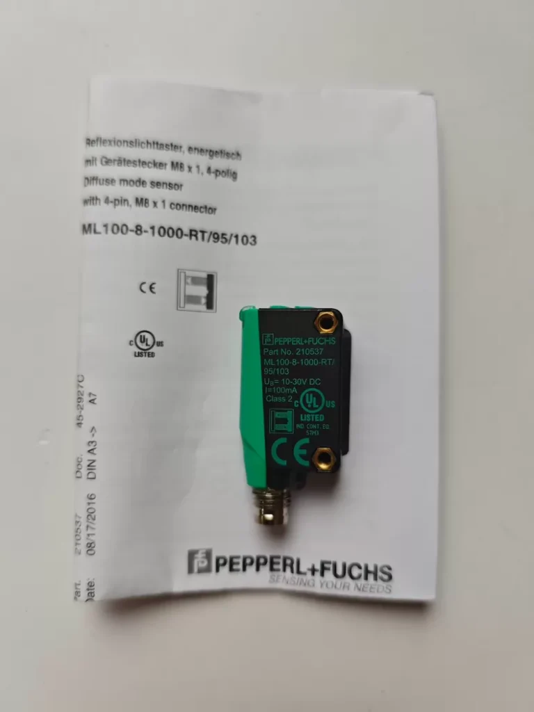 Pepperl+Fuchs Photoelectric Sensor ML100-8-1000-RT/95/103