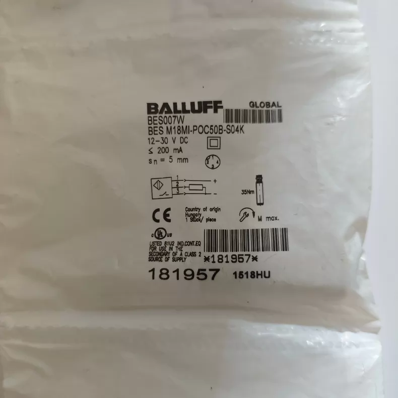 Balluff Sensor BES007W thumbnail