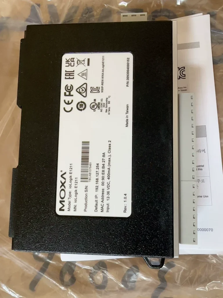 Moxa E1211 Remote I/O Module