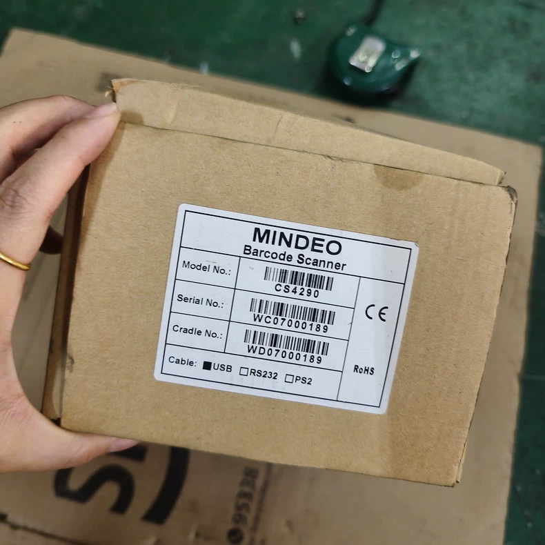 MINDEO Wireless Handheld Barcode Scanner CS4290 thumbnail