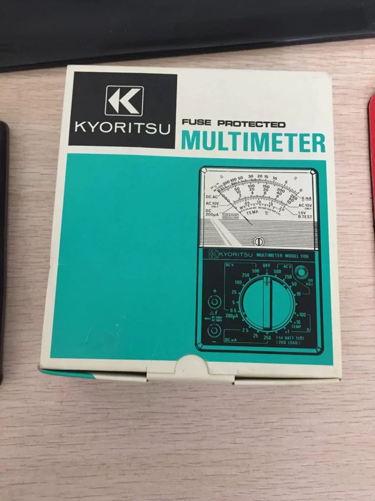 KYORITSU MODEL1106 Analog Multimeter thumbnail