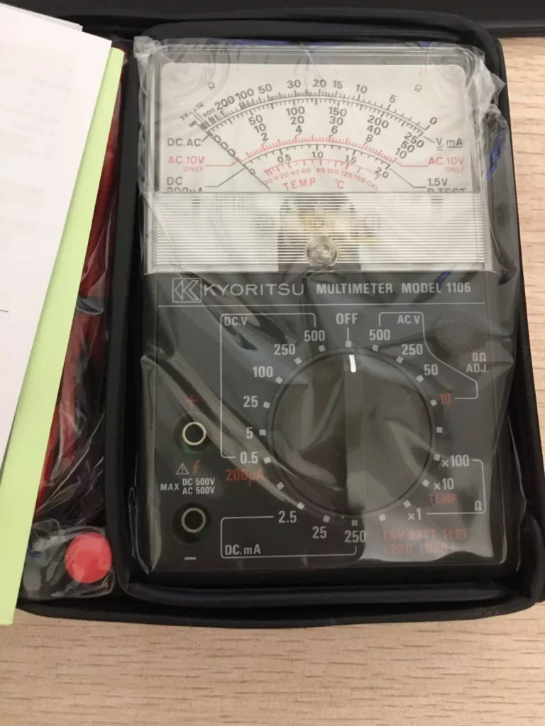 KYORITSU MODEL1106 Analog Multimeter thumbnail