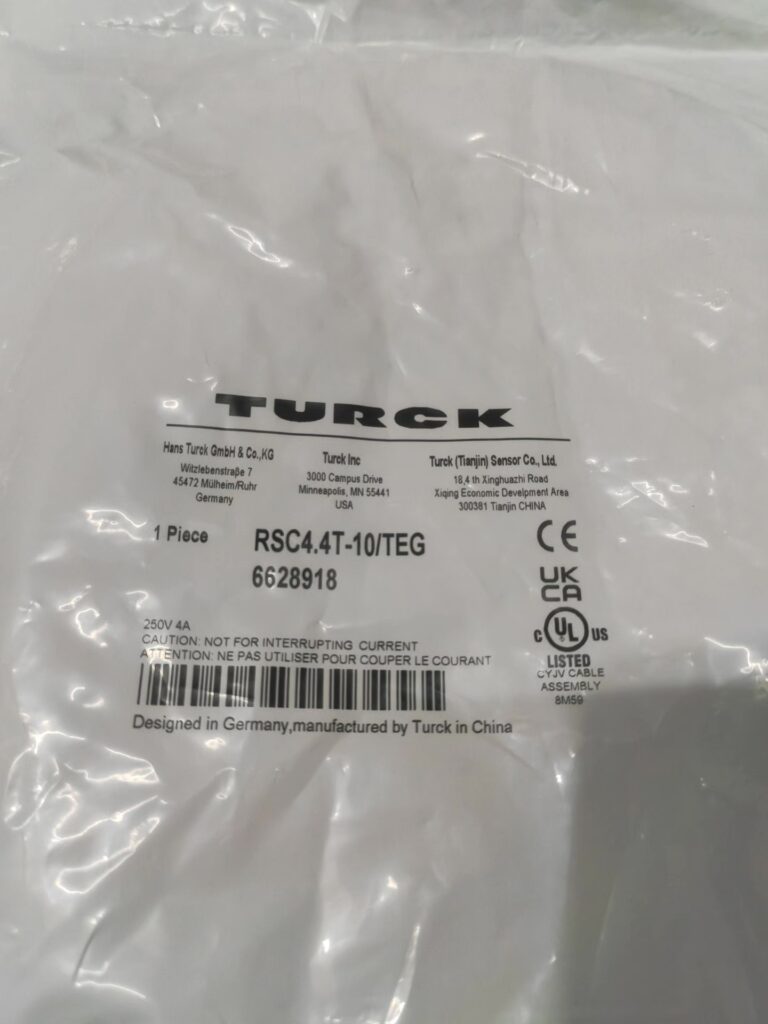 Turck RSC4.4T-10/TEG6628918 Sensor Cable thumbnail