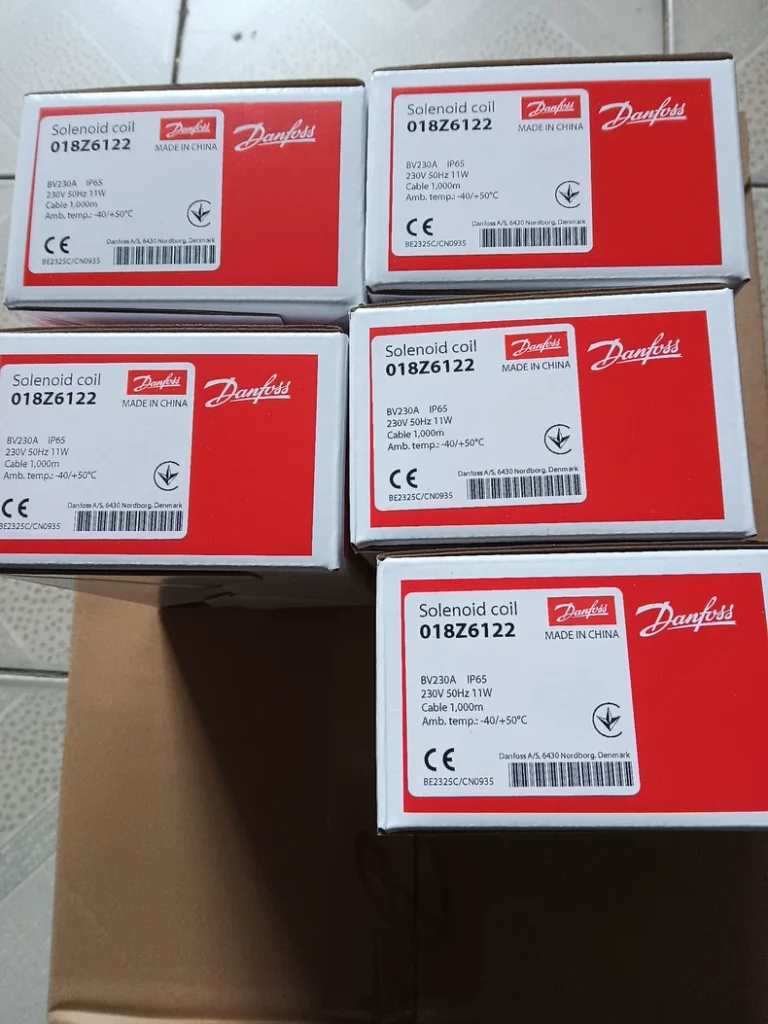 Danfoss Solenoid Valve Coil 018Z6122