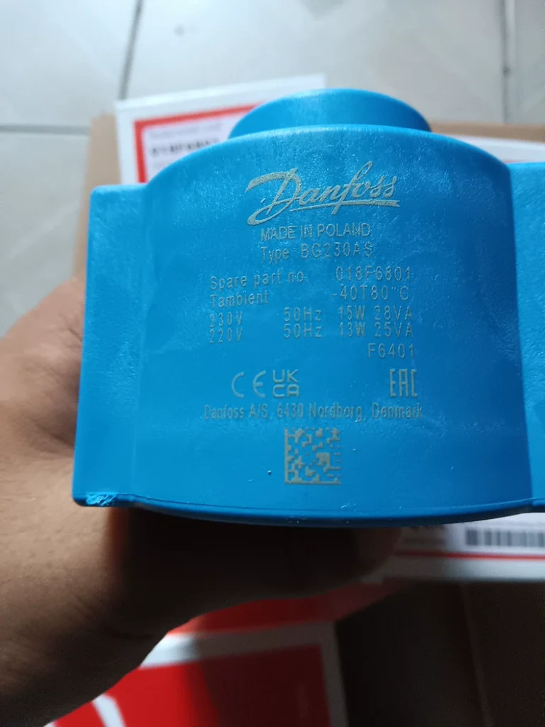Danfoss Solenoid Valve Coil BG230AS thumbnail