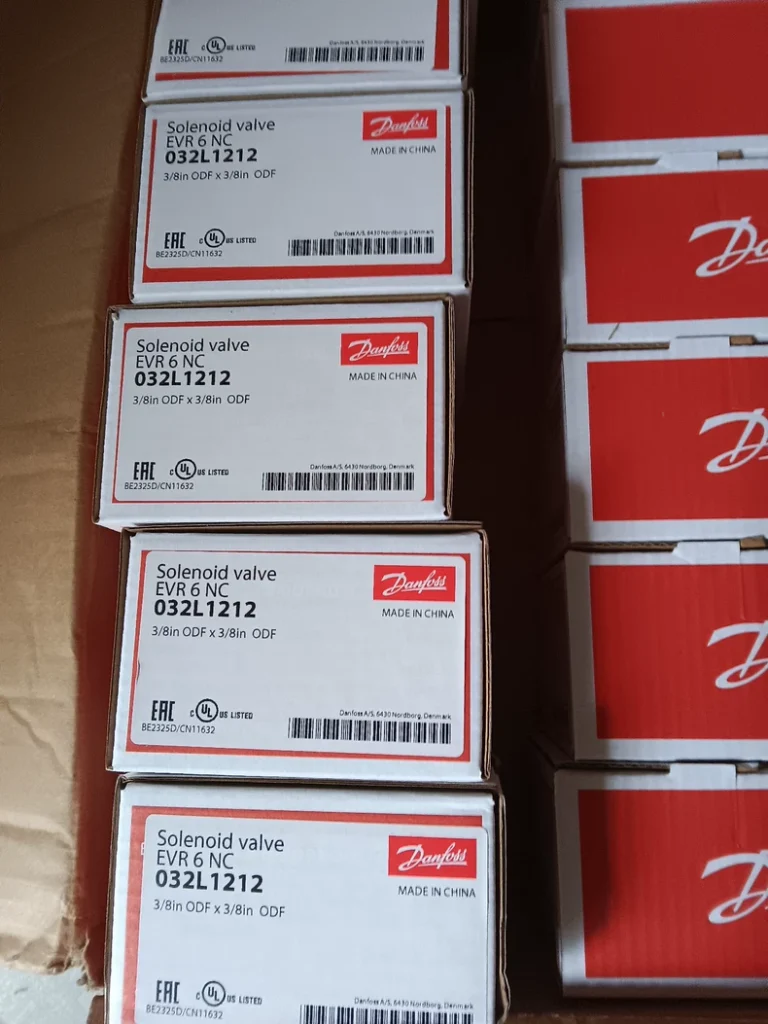 Danfoss Solenoid Valve EVR6 NC 032L1212