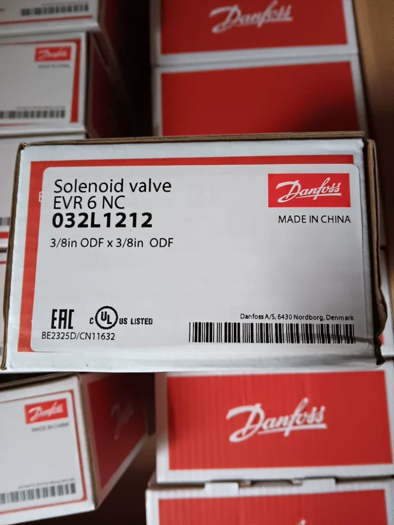 Danfoss Solenoid Valve EVR6 NC 032L1212 thumbnail