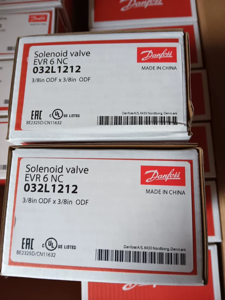 Danfoss Solenoid Valve EVR6 NC 032L1212 thumbnail