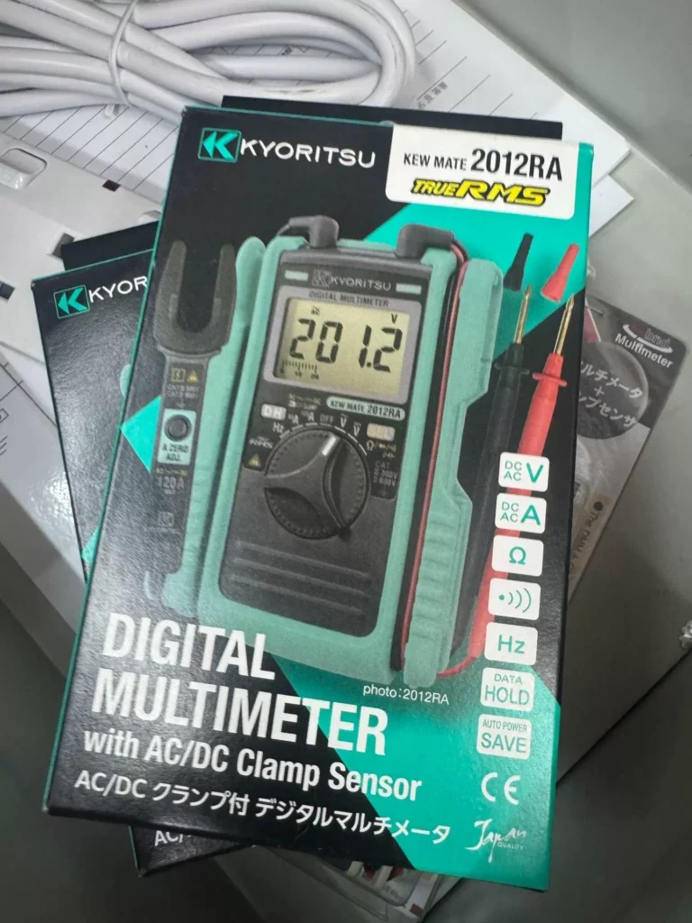 KYORITSU KEW2012RA Digital Multimeter with AC/DC Clamp Sensor