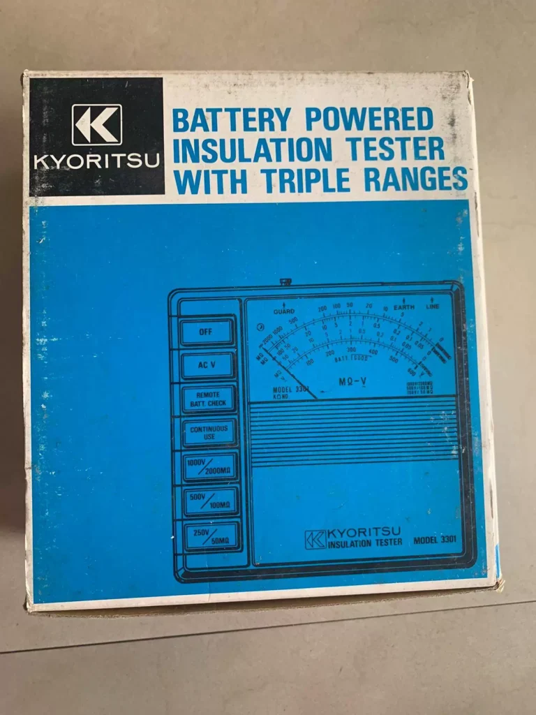 KYORITSU 3301 Insulation Resistance Tester