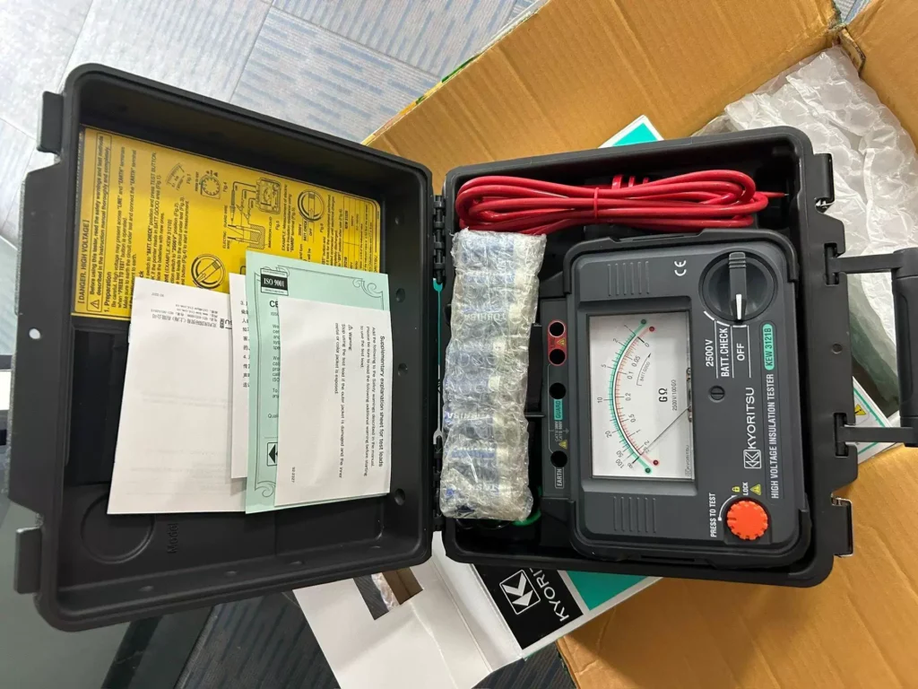 KYORITSU KEW3121B High-Voltage Insulation Tester