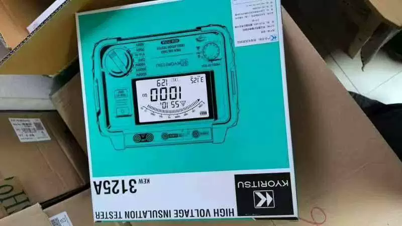 KYORITSU KEW3125A Insulation Resistance Tester thumbnail