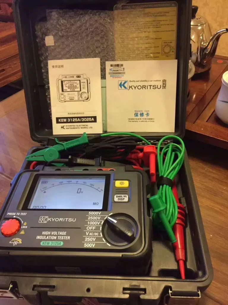KYORITSU KEW3125A Insulation Resistance Tester thumbnail