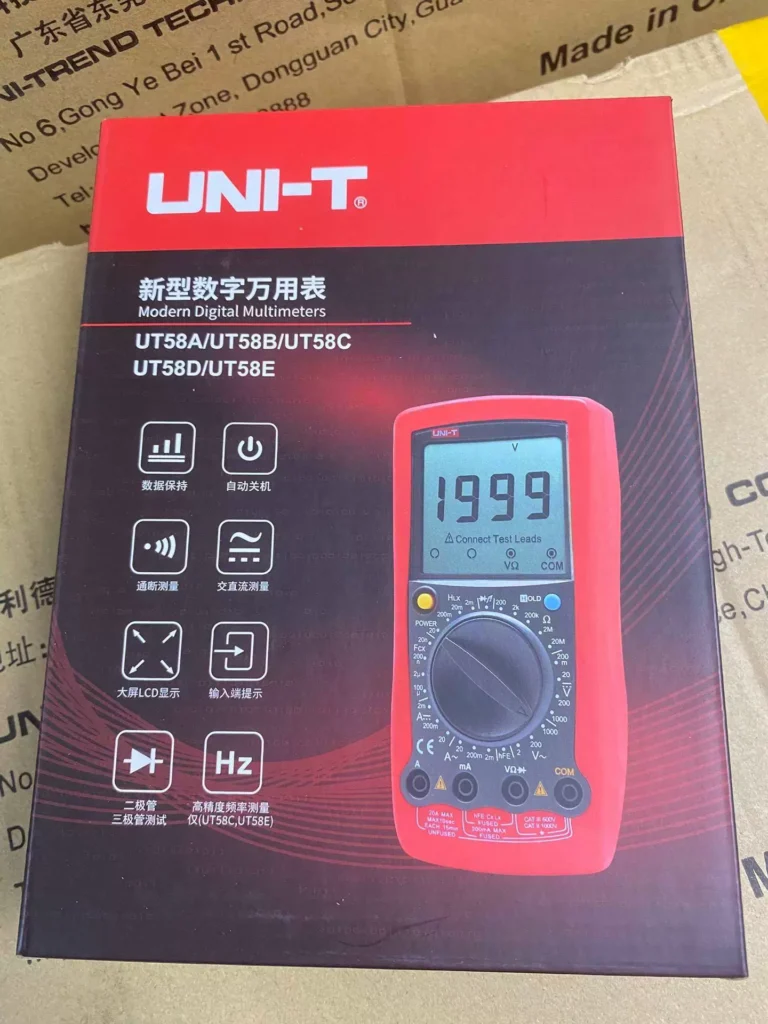 UNI-T UT58B Digital Multimeter thumbnail