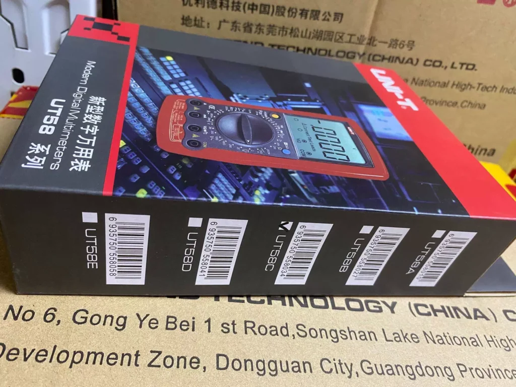 UNI-T UT58C Digital Multimeter thumbnail