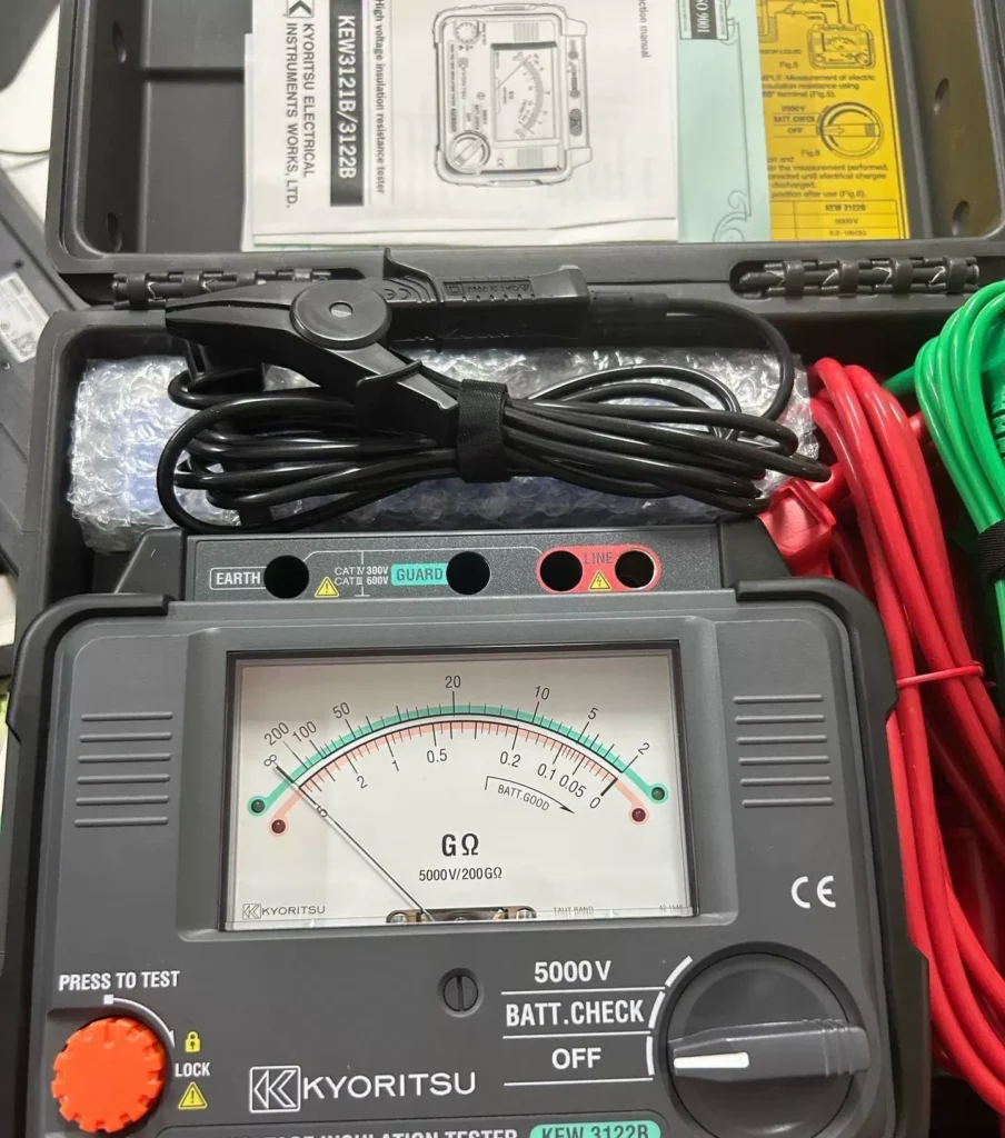 KYORITSU 3122B High-Voltage Insulation Tester