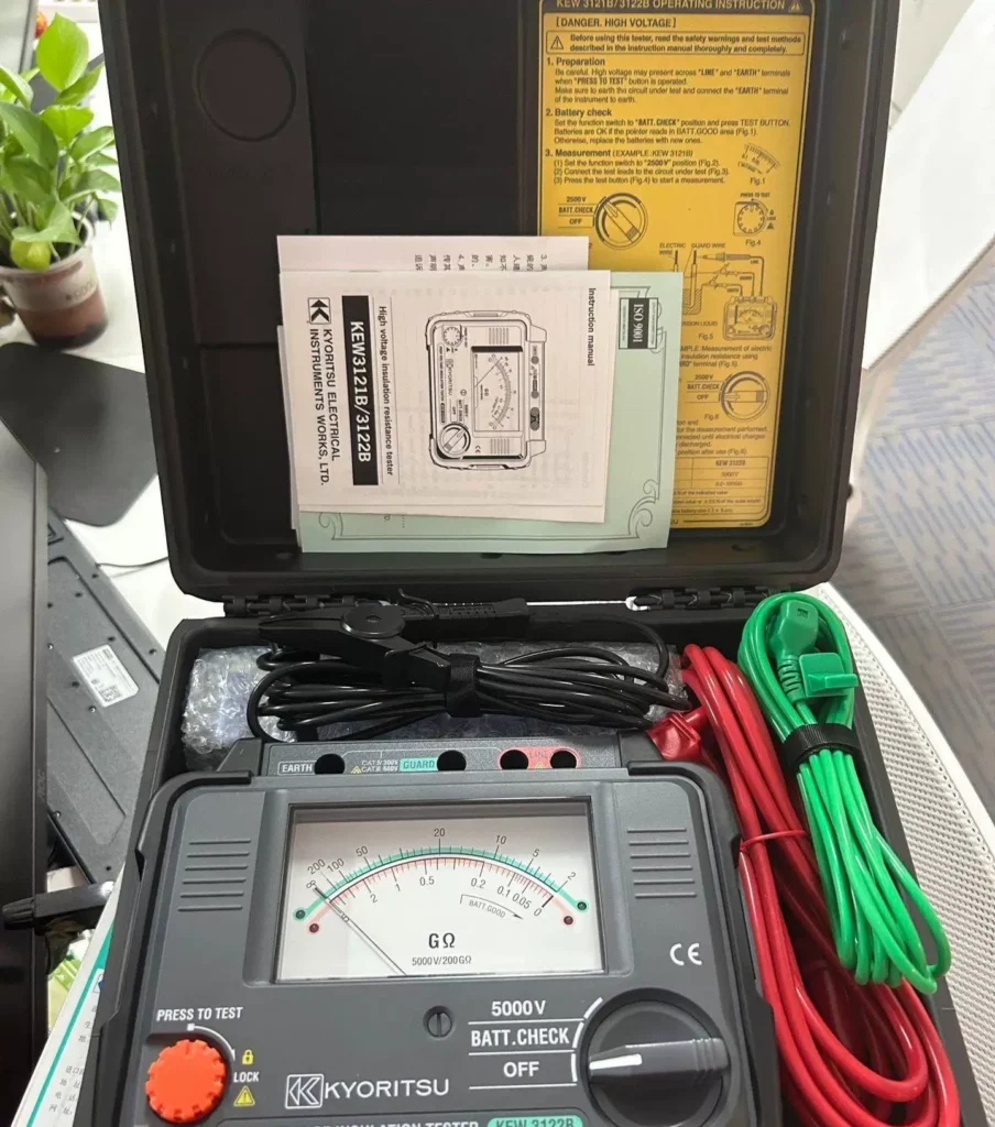 KYORITSU 3122B High-Voltage Insulation Tester thumbnail
