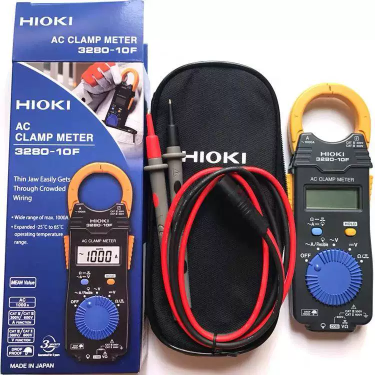HIOKI 3280-10F. 1000A. Clamp Meter thumbnail