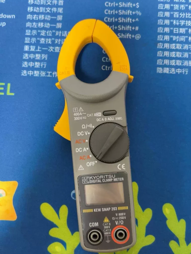 KYORITSU KT203 AC/DC Clamp Meter