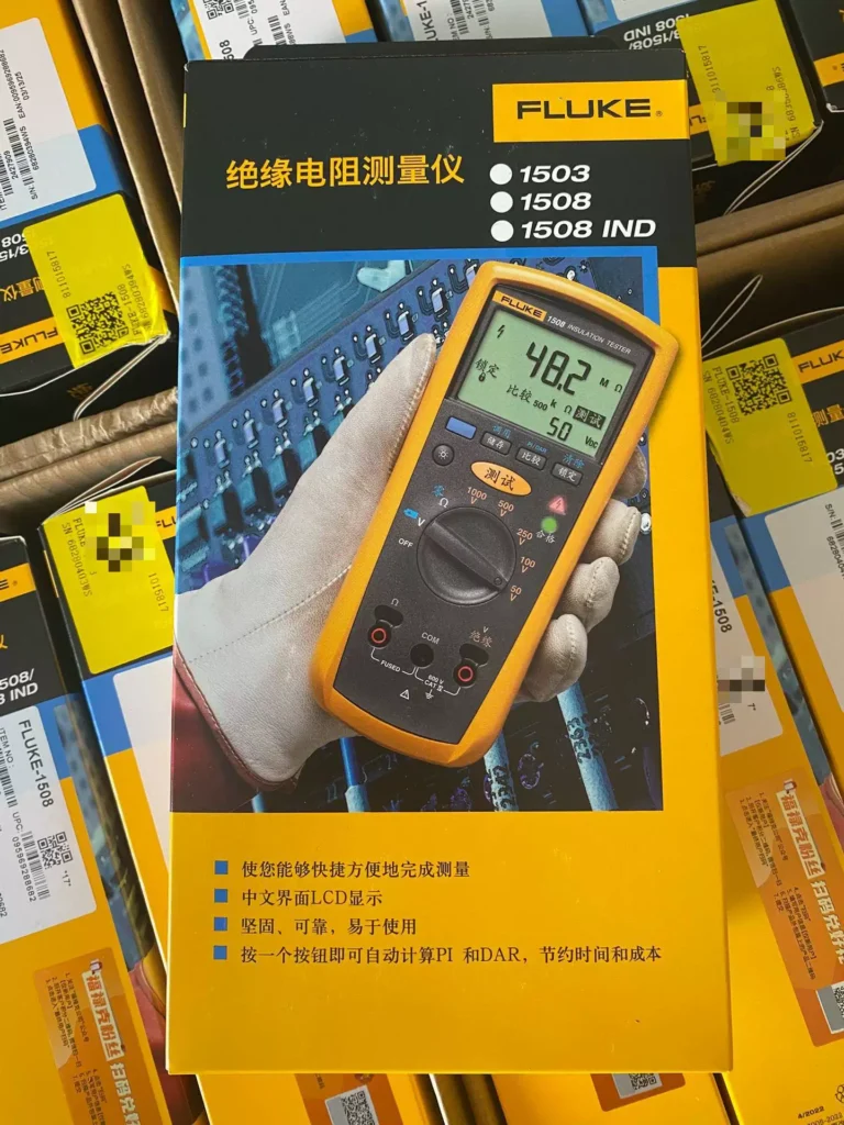 Fluke F1508 Insulation Resistance Tester thumbnail