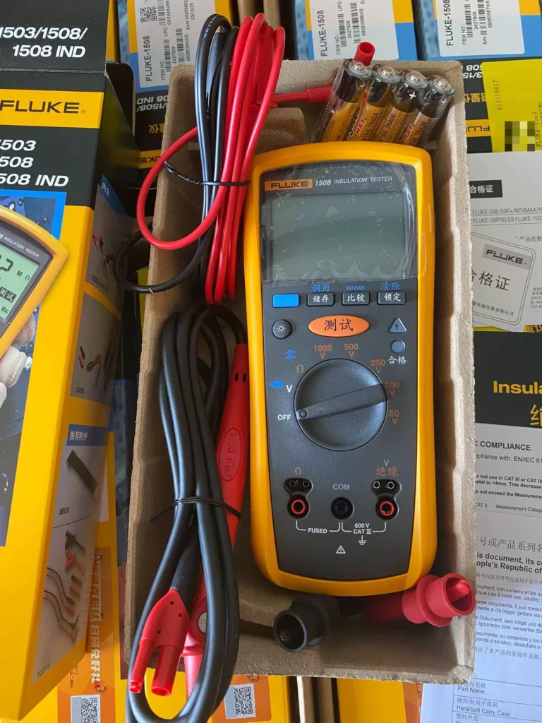 Fluke F1508 Insulation Resistance Tester thumbnail