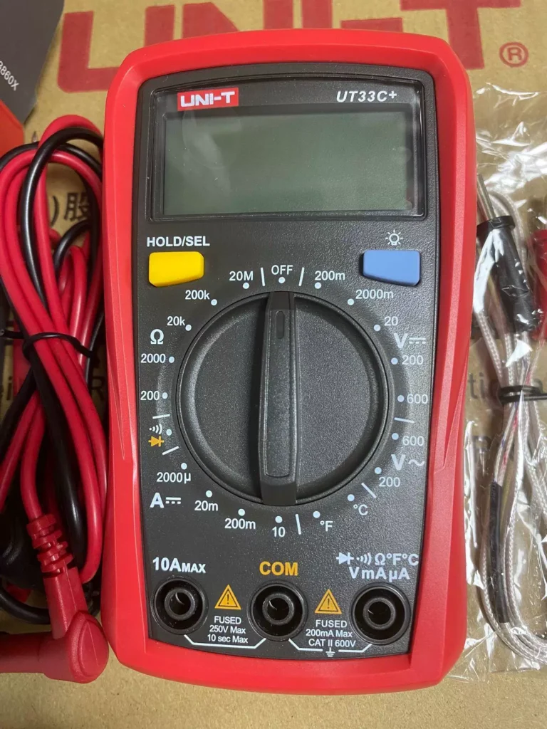 UNI-T UT33C+ Digital Multimeter thumbnail