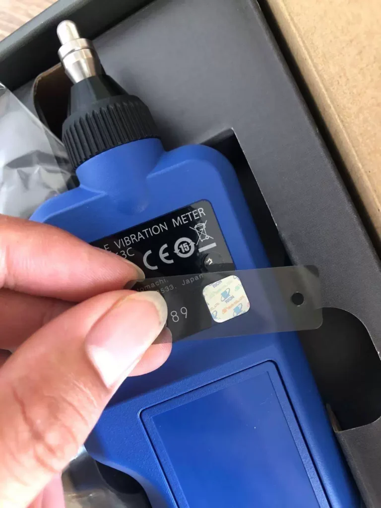 Rion Vm-63C Pocketable Vibration Meter
