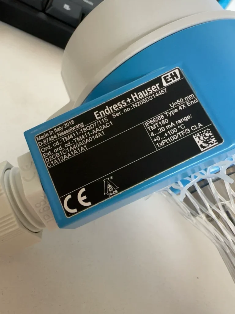 Endress+Hauser TM411-18QD7/115 Temperature Transmitter
