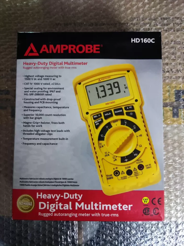 FLUKE AMPROBE HD160C Digital Multimeter