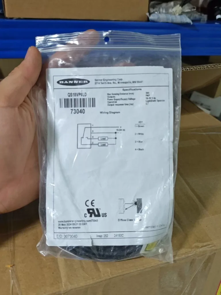 Banner Engineering QS18VP6LD Sensor