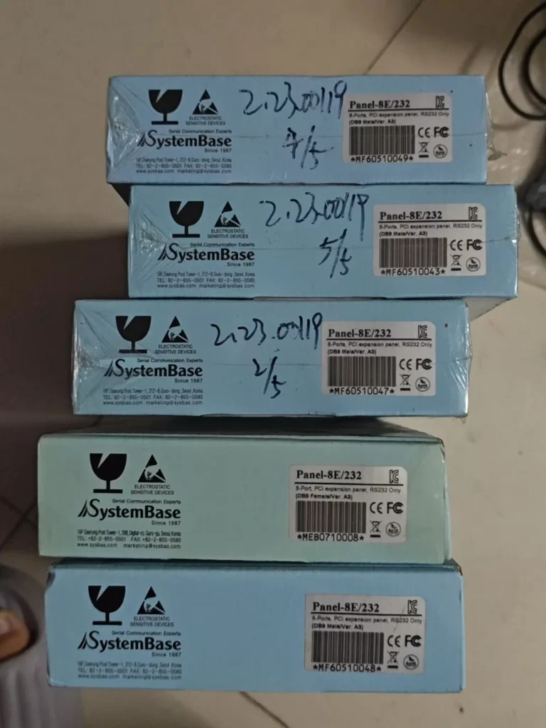SystemBase PANEL-8/232 Serial Communication Interface