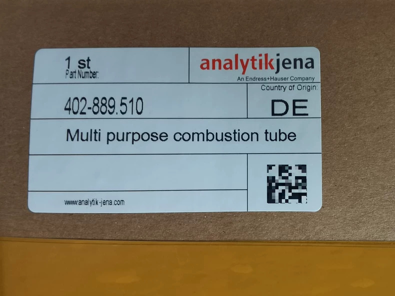 Analytik Jena 402-889.510 Combustion Tube