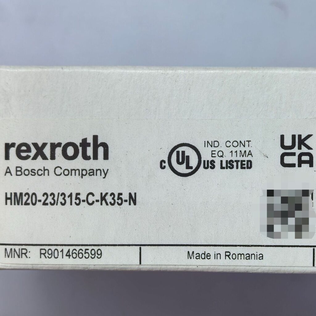 Bosch Rexroth R901466599 HM20-2X/315-C-K35-N Pressure Sensor
