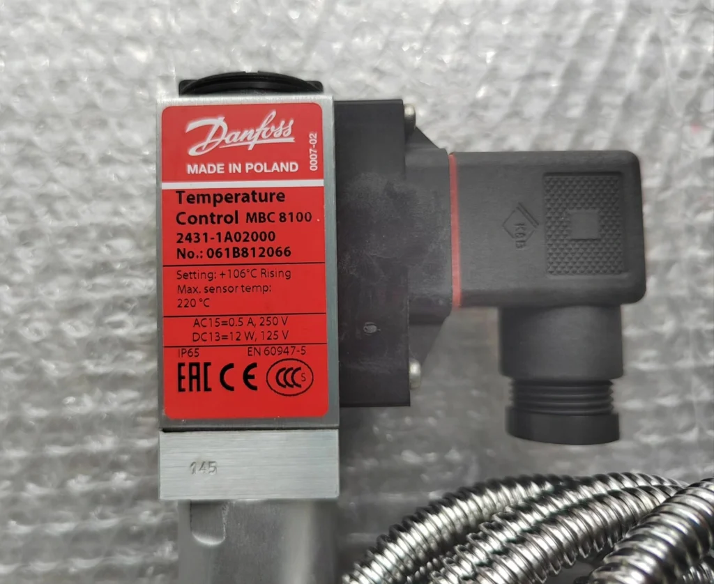Danfoss KPS 80 Temperature Switch thumbnail