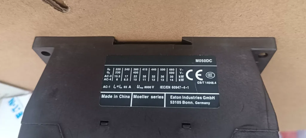 Eaton XTCE050 Contactor thumbnail