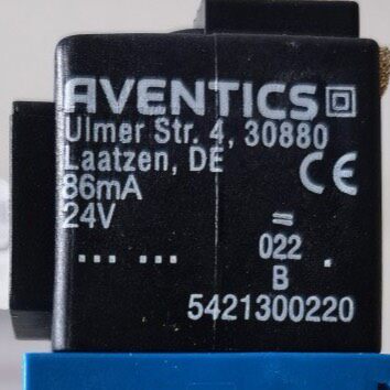 Aventics 5421300220 Solenoid Valve thumbnail