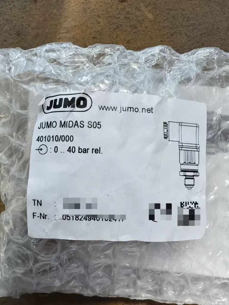 JUMO MIDAS S05 401010/000 Pressure Transmitter