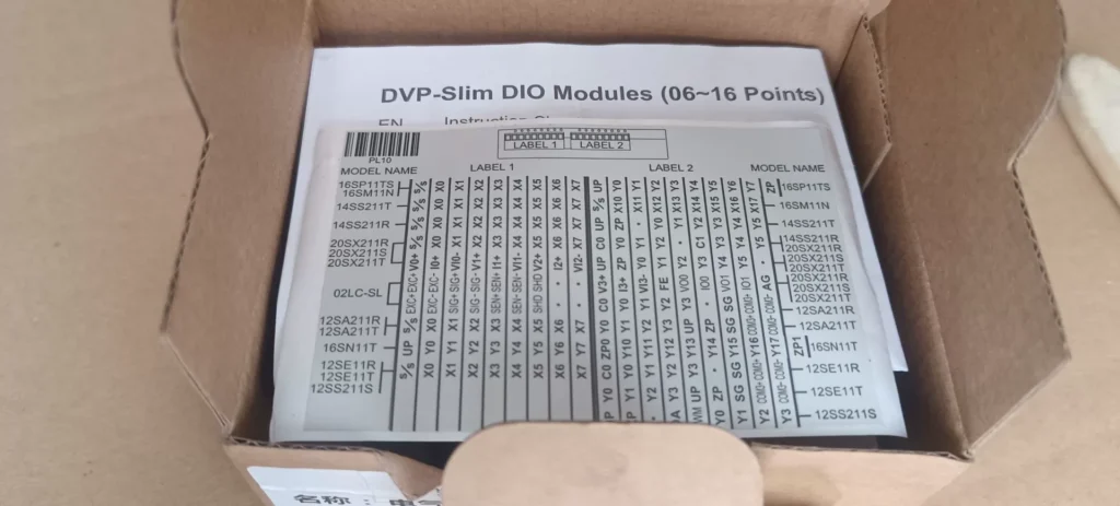 Delta DVP16SM11N Module thumbnail