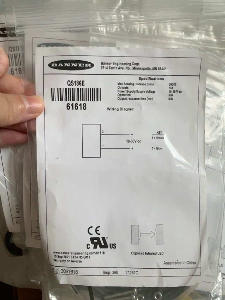 Banner Engineering 6161 Sensor