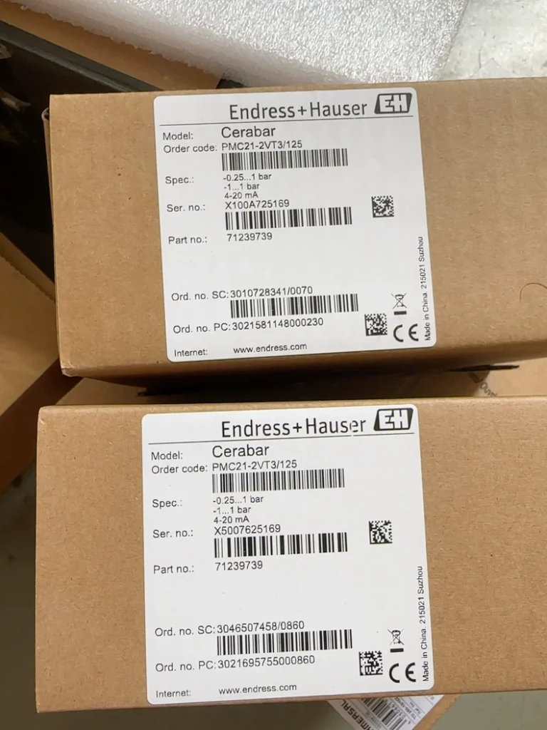 Endress+Hauser PMC21-2 Pressure Transmitter