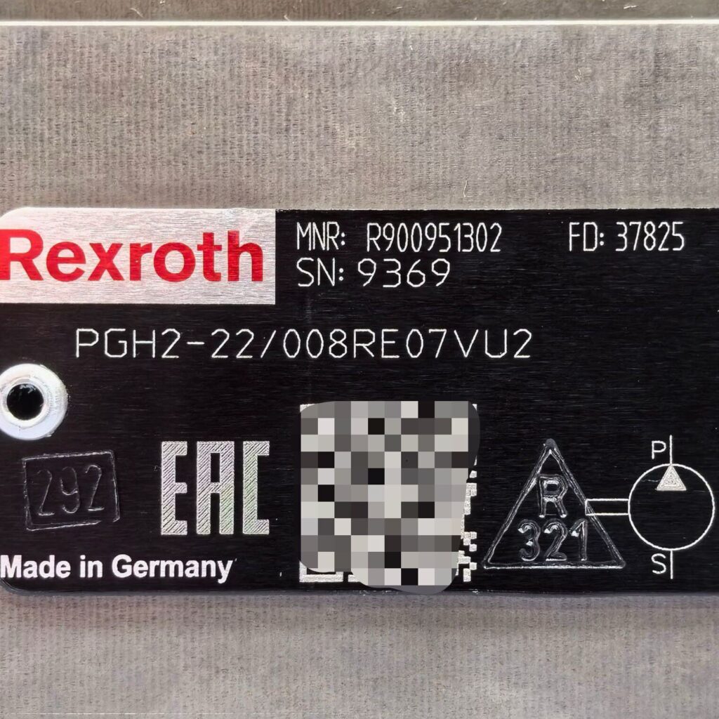 Bosch Rexroth R900951302 PGH2-22/008RE07VU2 Hydraulic Pump