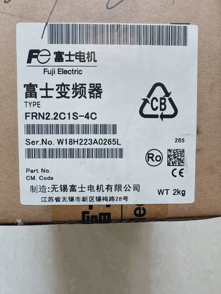 Fuji Electric FRN2.2C1S-4C Variable Frequency Drive thumbnail