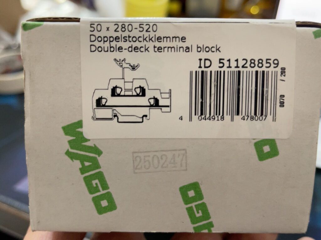 WAGO 280-520 Terminal Block