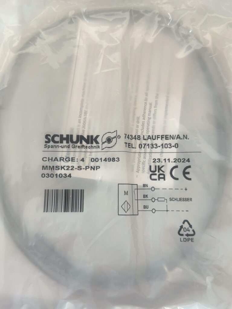 SCHUNK MMSK 22-S-PNP Magnetic Switch